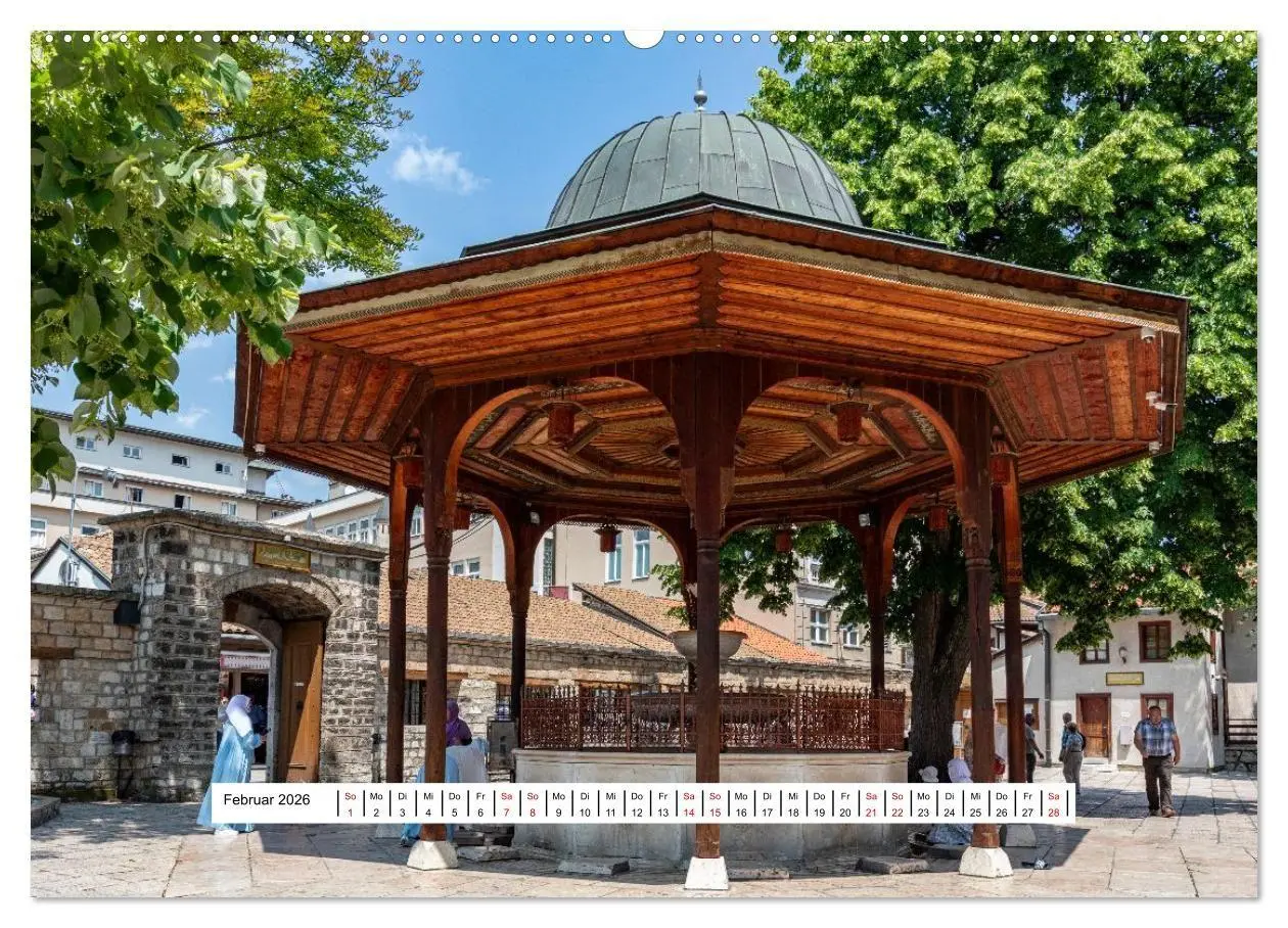 Bild: 9783516659306 | Sarajevo im Fokus (Wandkalender 2026 DIN A2 quer), CALVENDO...