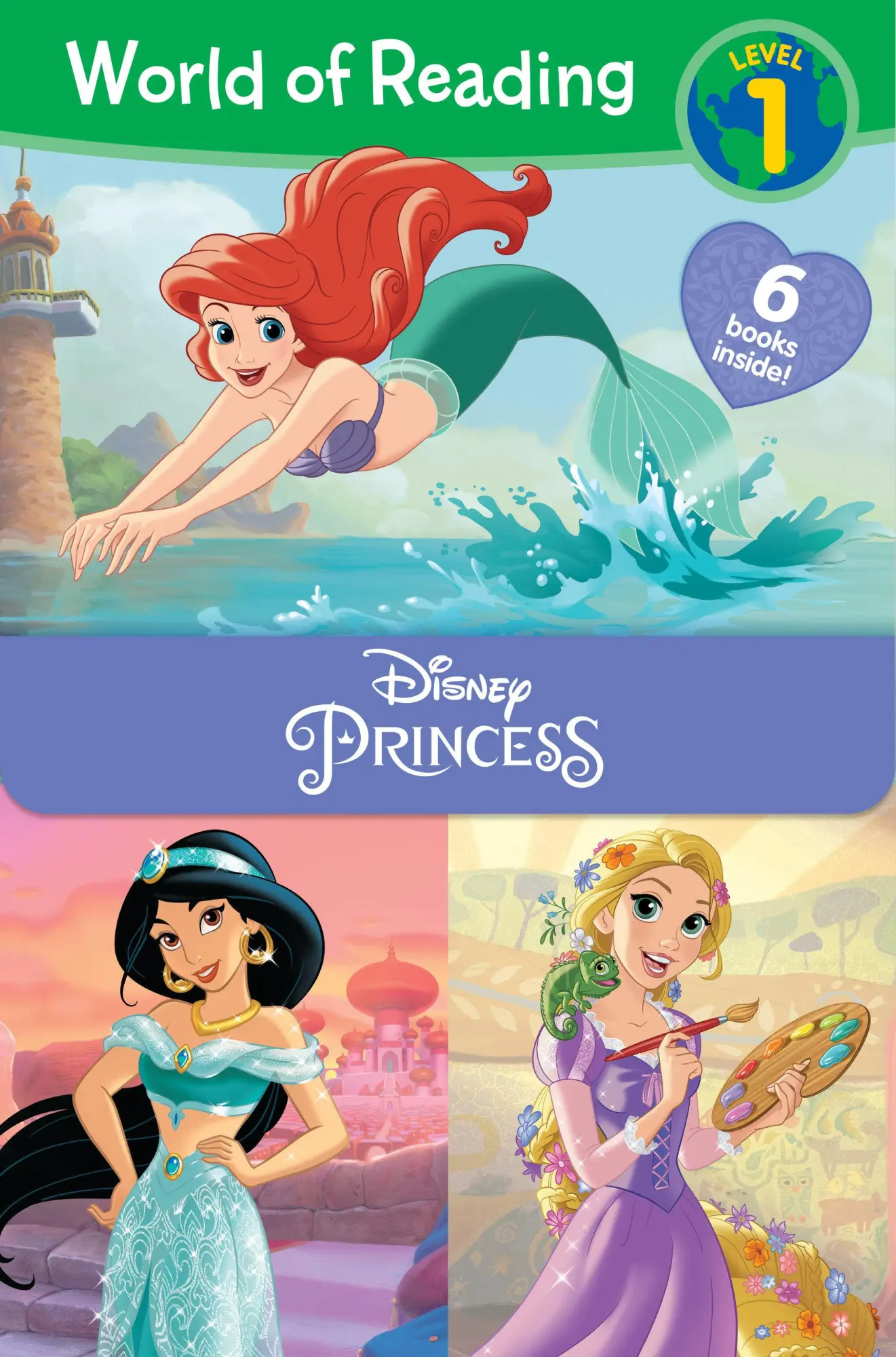 Cover: 9781484799406 | World of Reading Disney Princess Level 1 Boxed Set | Level 1 | Books