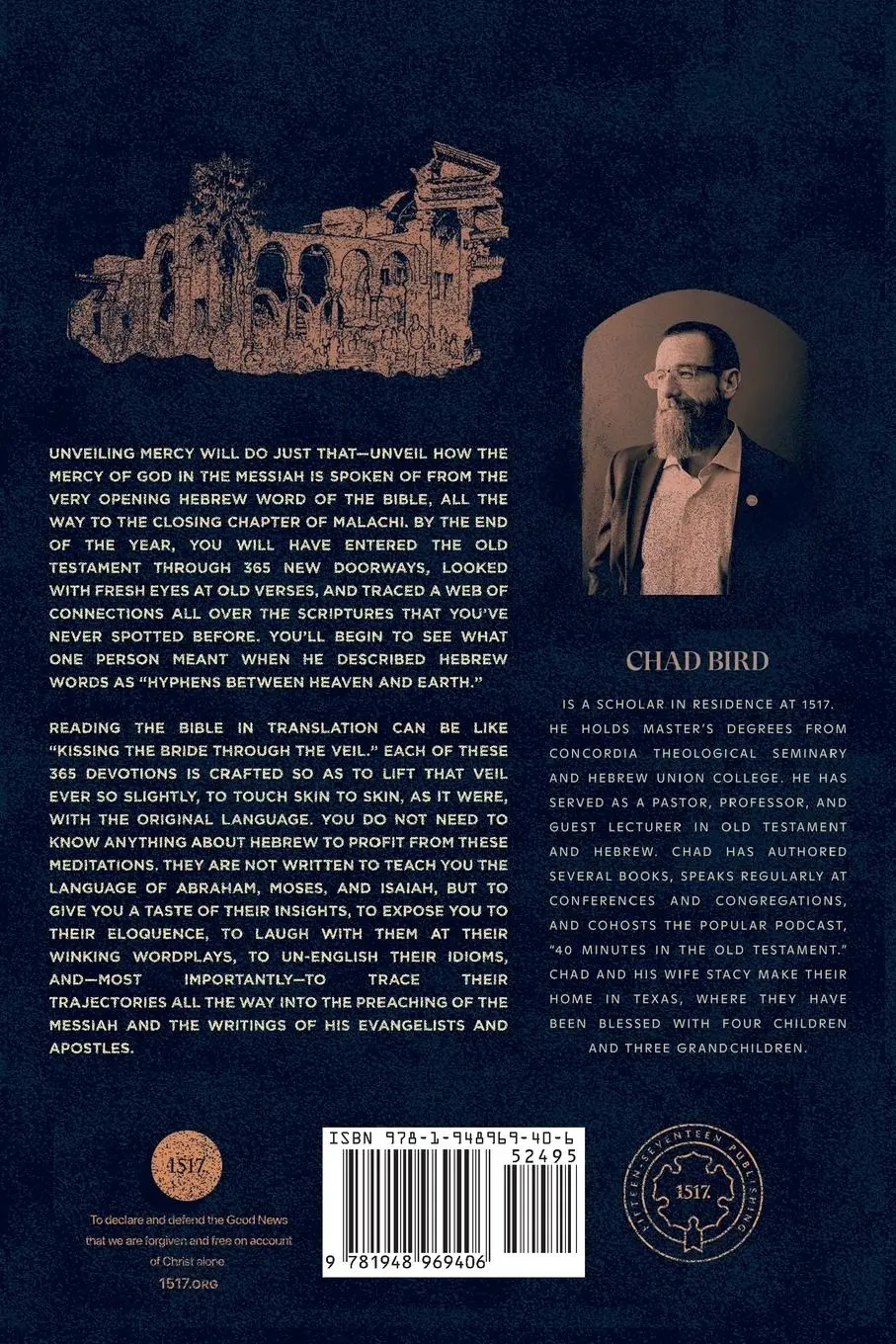 Rückseite: 9781948969406 | Unveiling Mercy | Chad Bird | Taschenbuch | Englisch | 2020