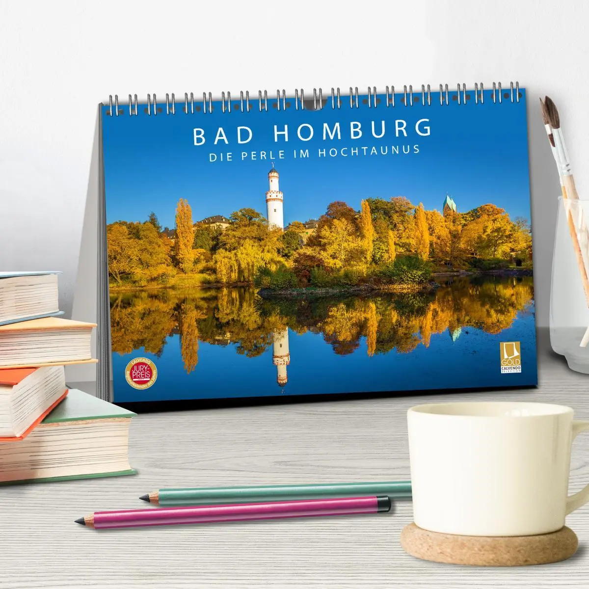 Bild: 9783457939406 | Bad Homburg - Die Perle im Hochtaunus (Tischkalender 2026 DIN A5...