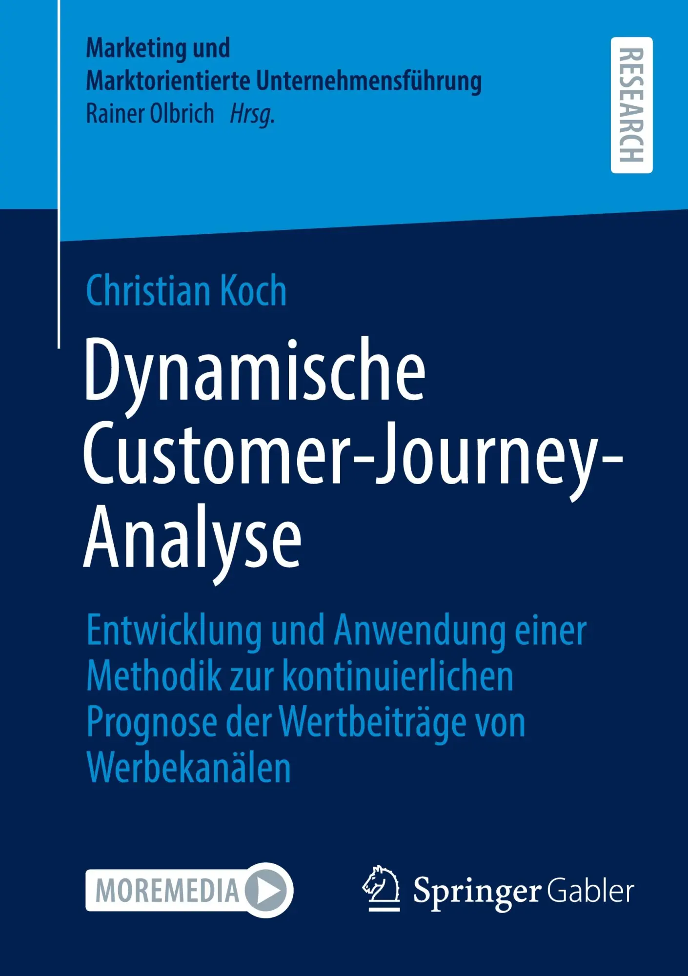 Cover: 9783658459406 | Dynamische Customer-Journey-Analyse | Christian Koch | Taschenbuch