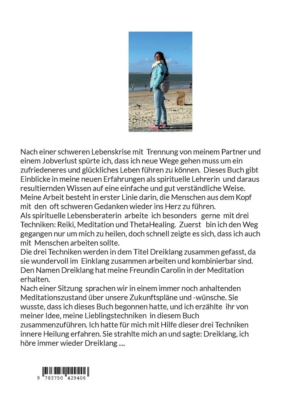 Rückseite: 9783750429406 | Dreiklang | Chakrenarbeit mit RMT | Anett Schultze | Taschenbuch