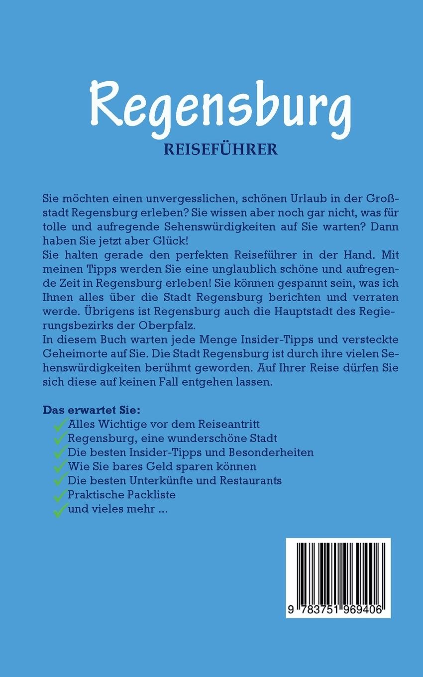 Rückseite: 9783751969406 | Regensburg Reiseführer | Mareike Blumberg | Taschenbuch | Paperback