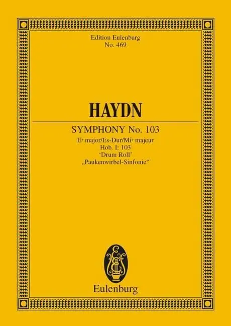 Cover: 9783795769406 | Sinfonie Nr. 103 Es-Dur 'Paukenwirbel' | Joseph Haydn | Buch | 136 S.