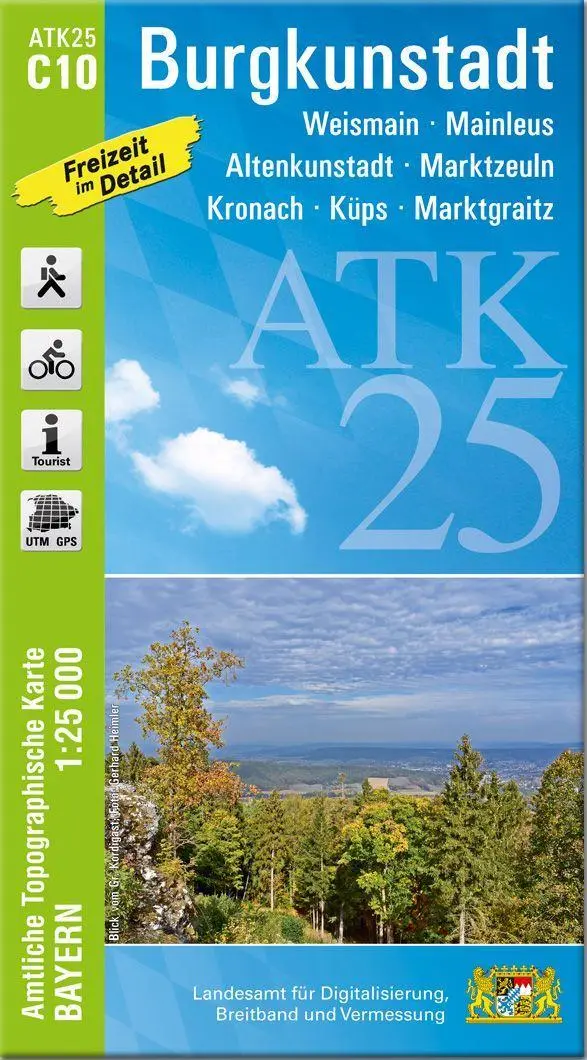 Cover: 9783899339406 | Burgkunstadt 1:25 000 | Digitalisierung | (Land-)Karte | Deutsch