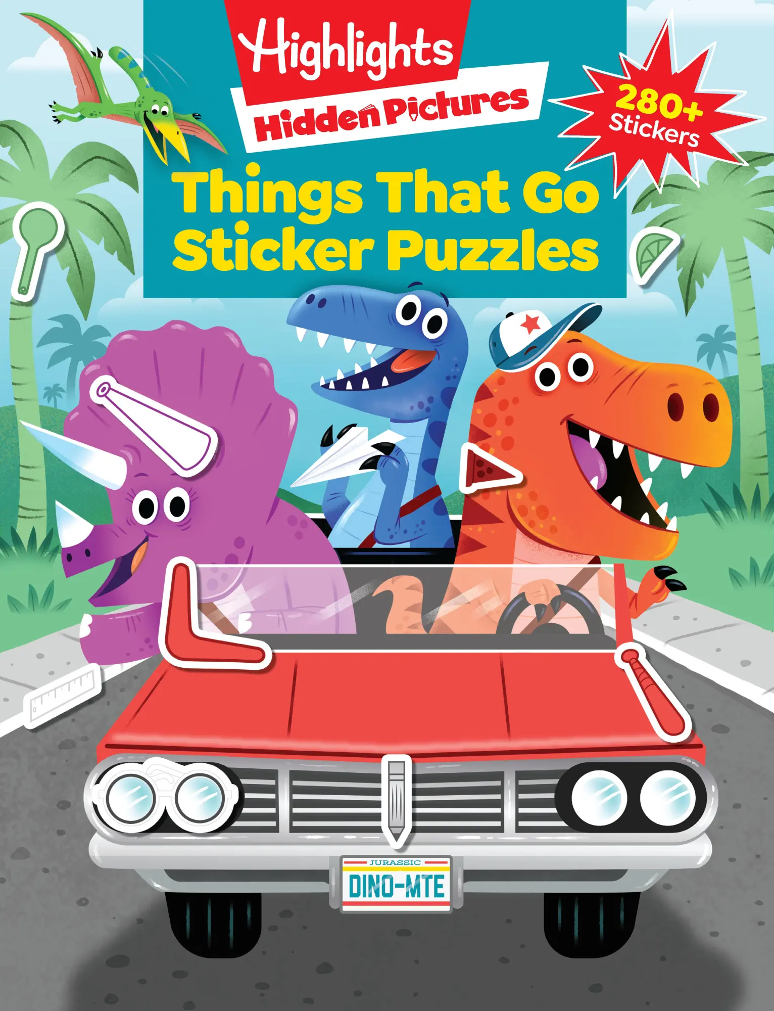Cover: 9781629799506 | Things That Go Sticker Puzzles | Highlights Press | Taschenbuch | 2020