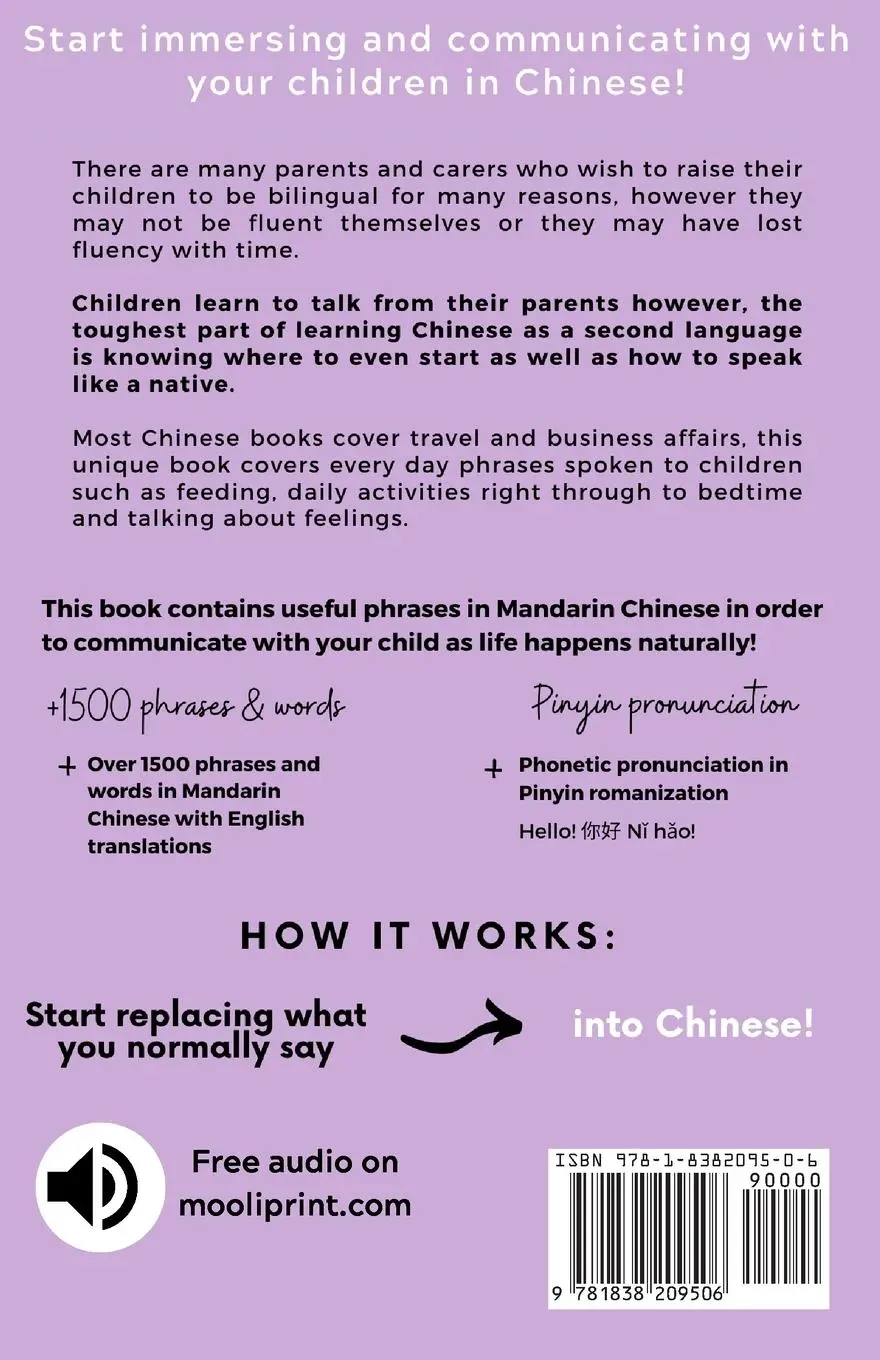 Rückseite: 9781838209506 | Everyday Mandarin for Parents | Ann Hamilton | Taschenbuch | Englisch