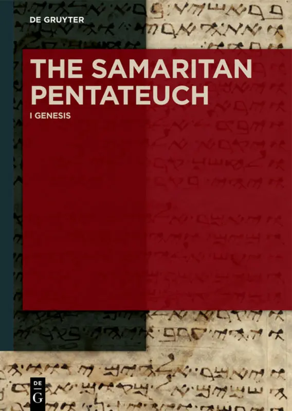 Cover: 9783110709506 | Genesis | Stefan Schorch | Buch | LXXXV | Deutsch | 2021 | De Gruyter