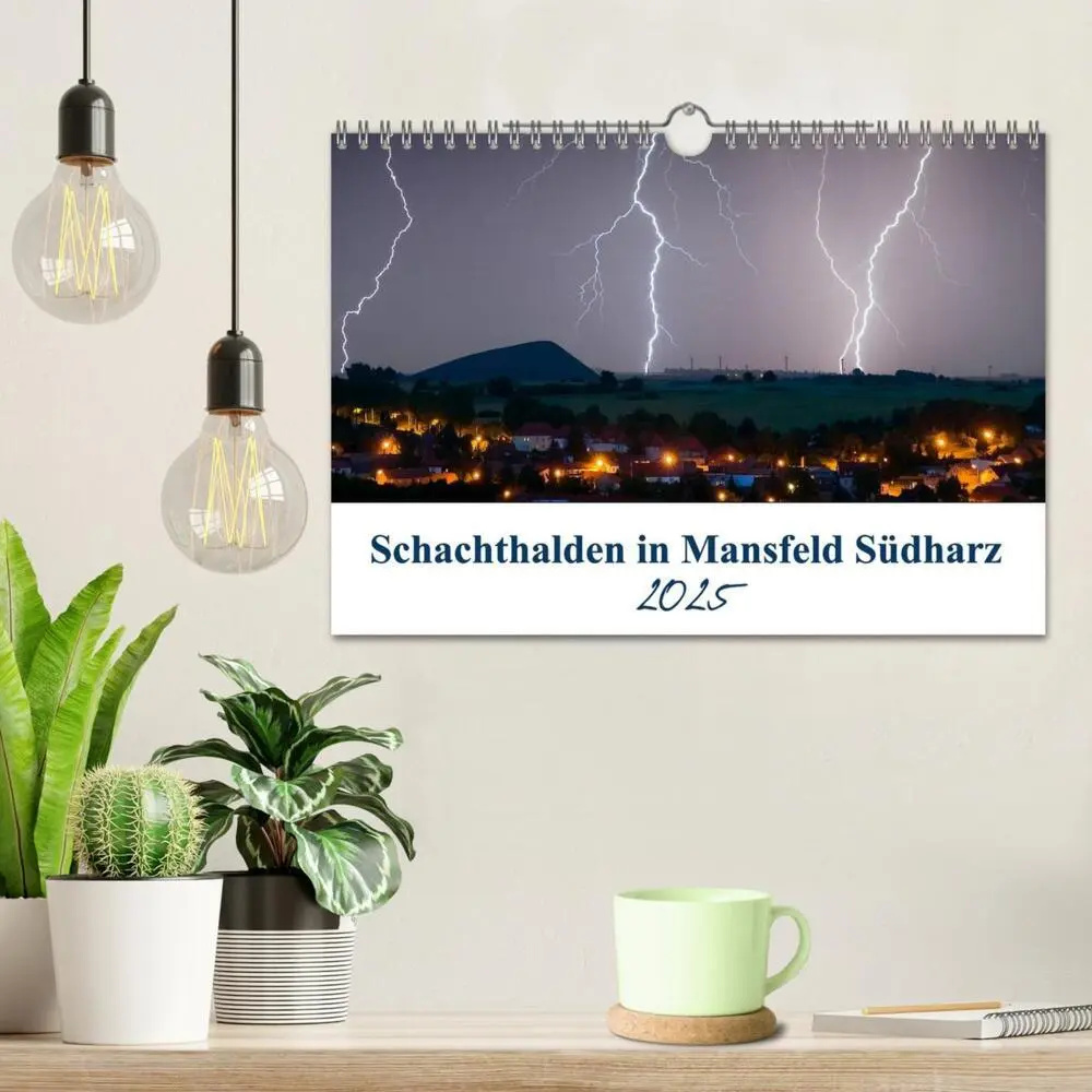 Bild: 9783435219506 | Schachtanlagen in Mansfeld Südharz (Wandkalender 2025 DIN A4 quer),...