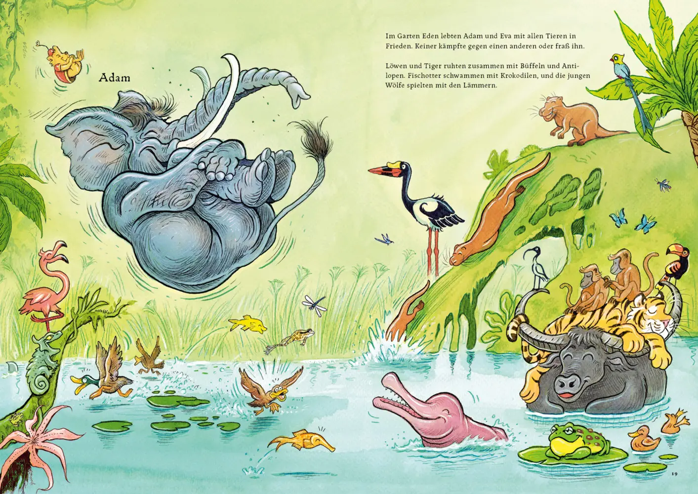 Bild: 9783438049506 | Die Reise ins versprochene Land: Liebevoll illustrierte Kinderbibel...