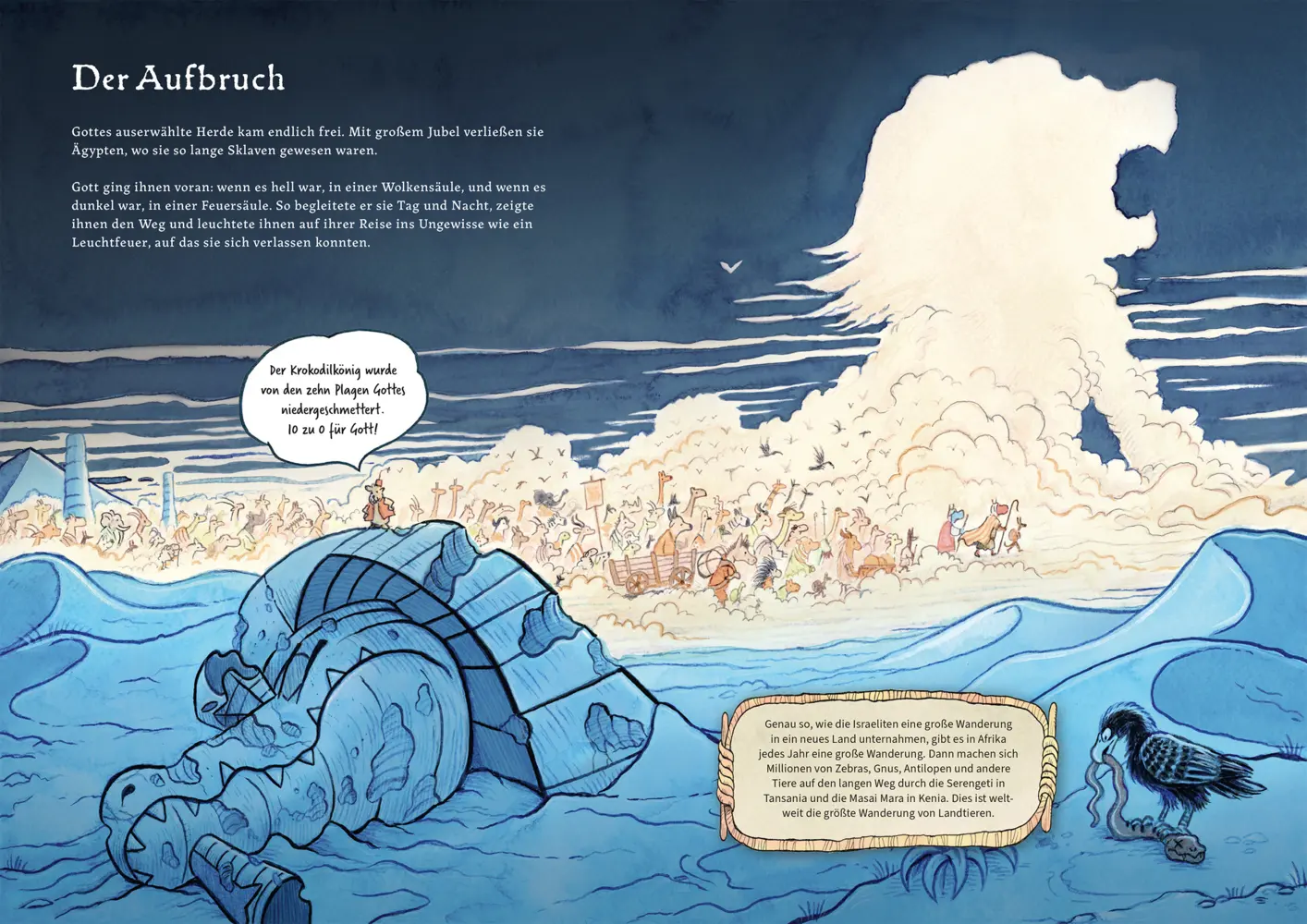 Bild: 9783438049506 | Die Reise ins versprochene Land: Liebevoll illustrierte Kinderbibel...