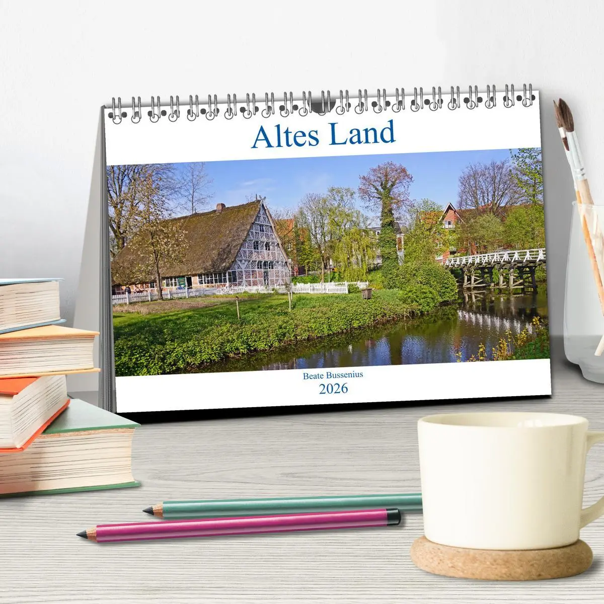 Bild: 9783457859506 | Altes Land 2026 (Tischkalender 2026 DIN A5 quer), CALVENDO...