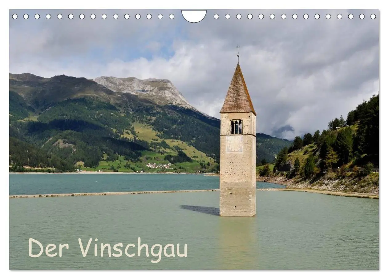 Cover: 9783594239506 | Der Vinschgau (Wandkalender 2027 DIN A4 quer), CALVENDO Monatskalender
