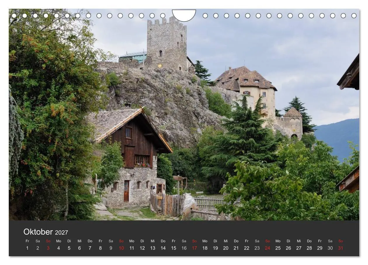 Bild: 9783594239506 | Der Vinschgau (Wandkalender 2027 DIN A4 quer), CALVENDO Monatskalender