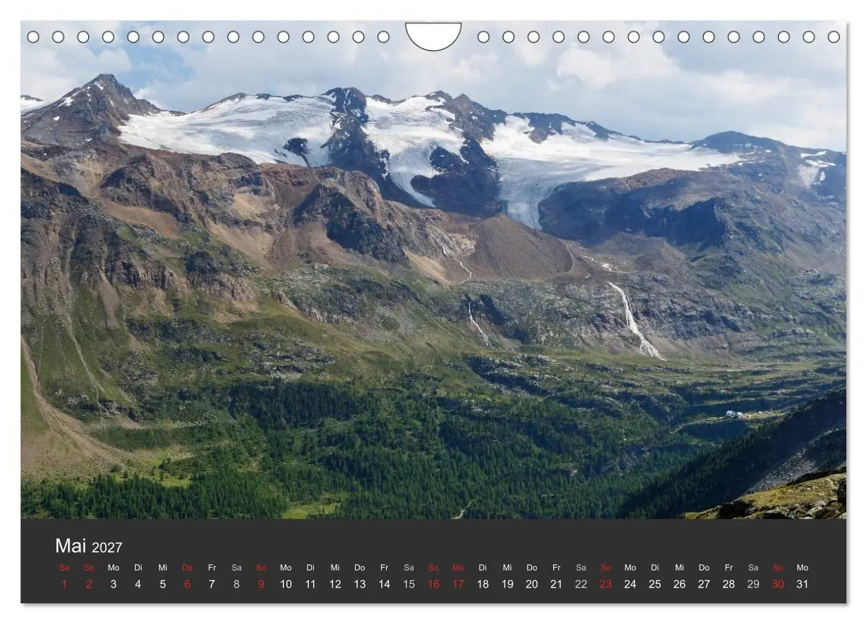 Bild: 9783594239506 | Der Vinschgau (Wandkalender 2027 DIN A4 quer), CALVENDO Monatskalender