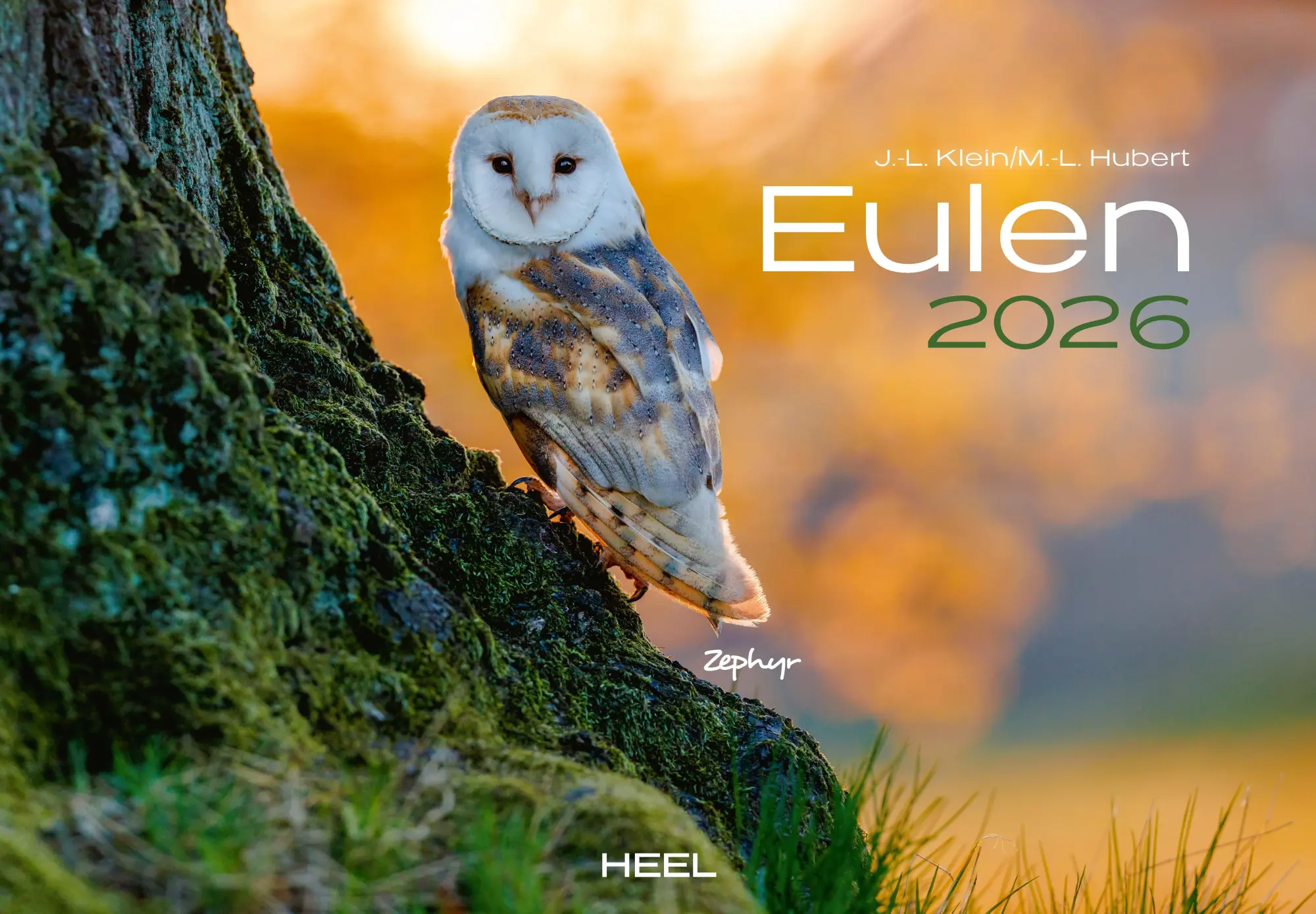 Cover: 9783966649506 | Eulen Kalender 2026 | J. -L. Klein (u. a.) | Kalender | 14 S. | 2026