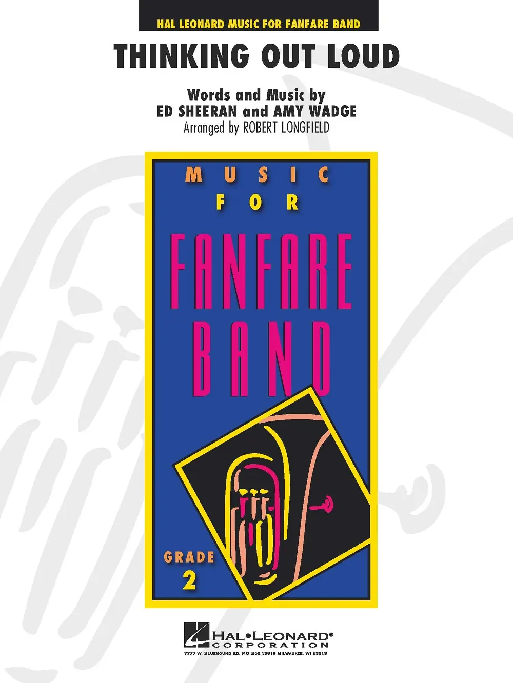 Cover: 9790035239506 | Thinking Out Loud | Fanfare Band | Hal Leonard Music for Fanfare Band