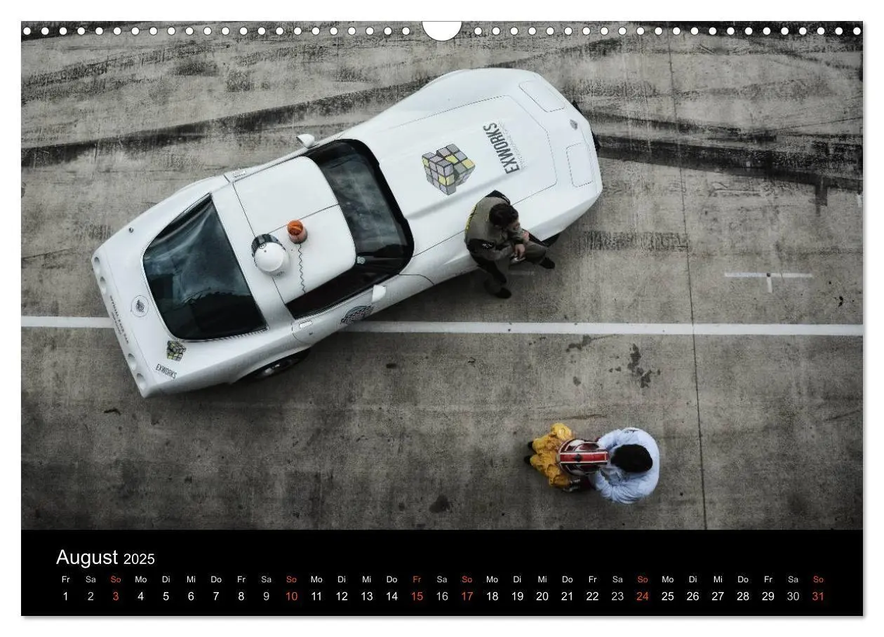 Bild: 9783435759606 | Raceday (Wandkalender 2025 DIN A3 quer), CALVENDO Monatskalender