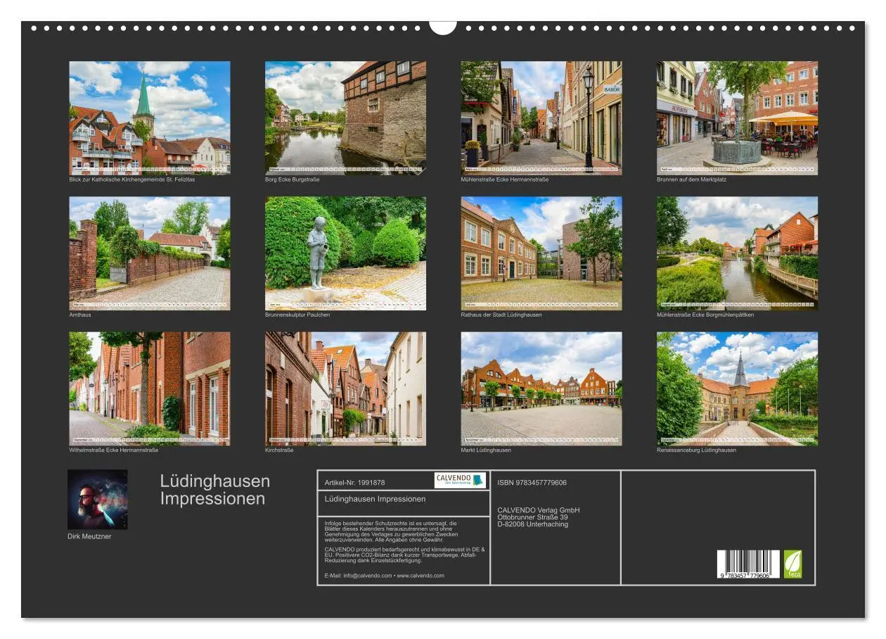 Bild: 9783457779606 | Lüdinghausen Impressionen (Wandkalender 2026 DIN A2 quer), CALVENDO...