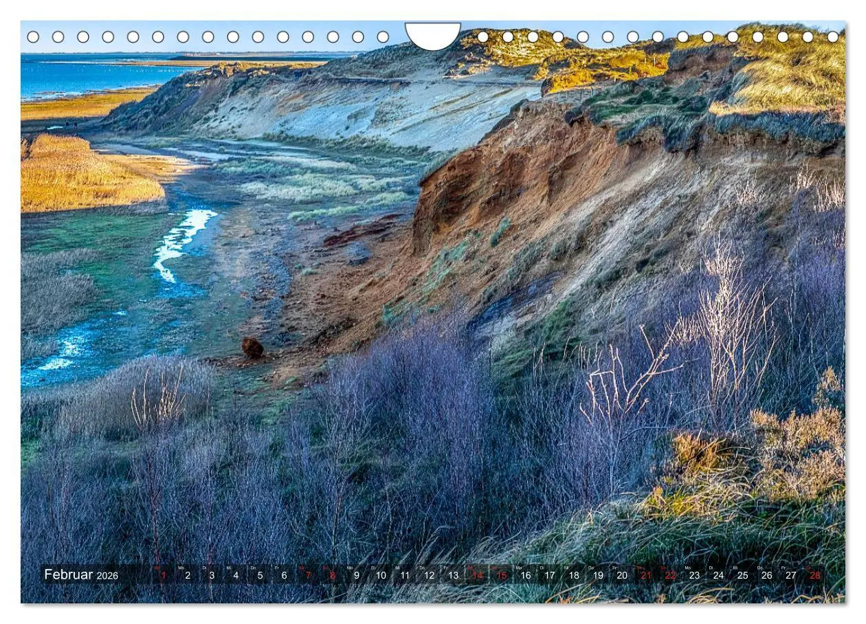 Bild: 9783457919606 | Sylt - Farbige Momente (Wandkalender 2026 DIN A4 quer), CALVENDO...