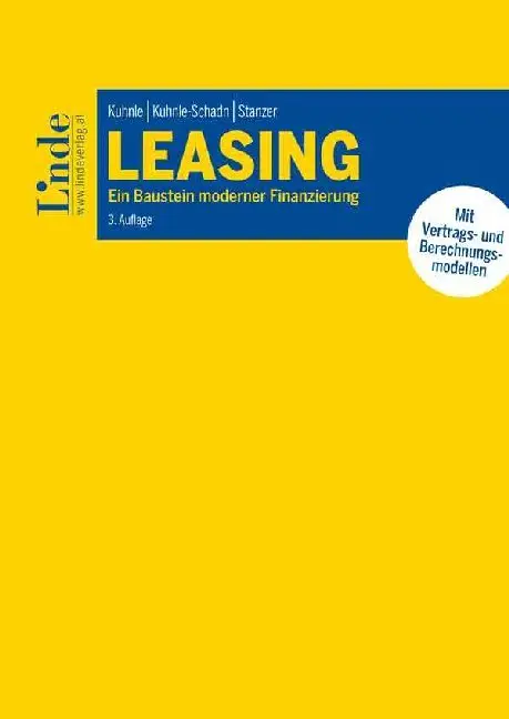 Cover: 9783707319606 | Leasing | Rainer Kuhnle (u. a.) | Taschenbuch | 408 S. | Deutsch
