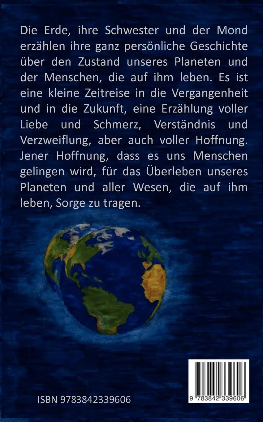 Rückseite: 9783842339606 | Der träumende Planet | Daniela Böhm | Taschenbuch | 60 S. | Deutsch