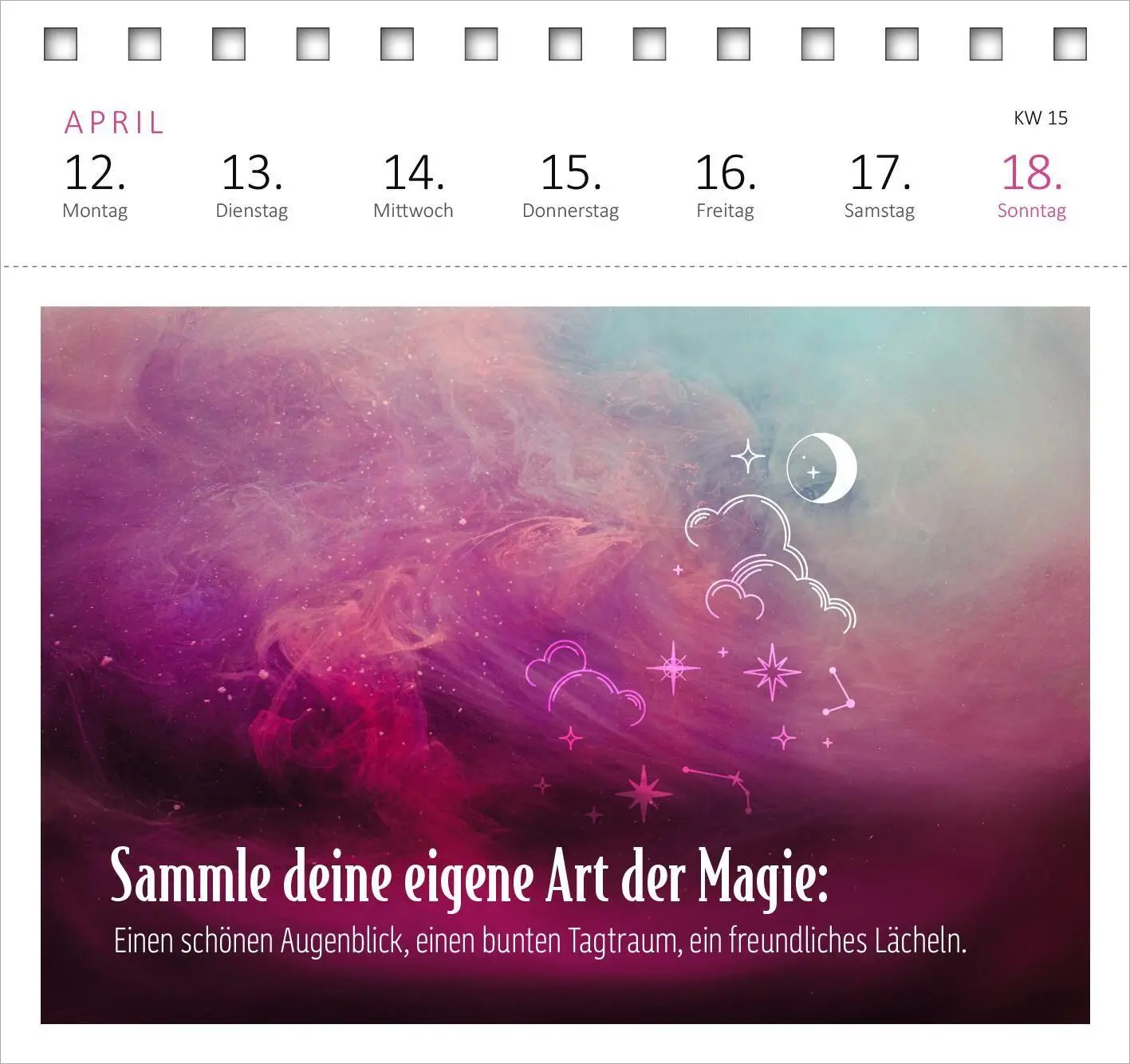 Bild: 4014489139706 | Postkartenkalender Mein magisches Jahr 2027 | Kalender | 108 S. | 2027
