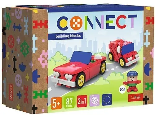 Cover: 5900511619706 | CONNECT S - Cabrio / Lieferfahrzeug 87 Teile + Anleitung | Plastic