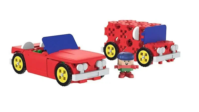 Bild: 5900511619706 | CONNECT S - Cabrio / Lieferfahrzeug 87 Teile + Anleitung | Plastic