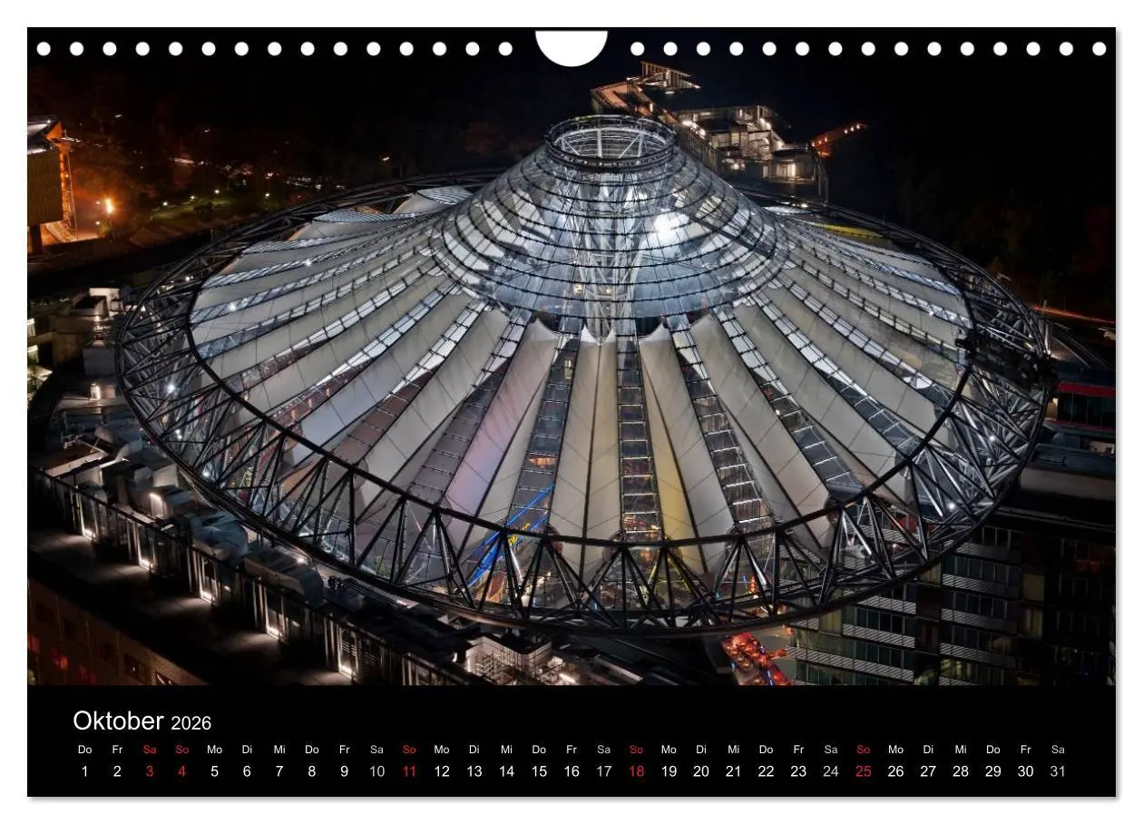 Bild: 9783516169706 | Berlin bei Nacht (Wandkalender 2026 DIN A4 quer), CALVENDO...