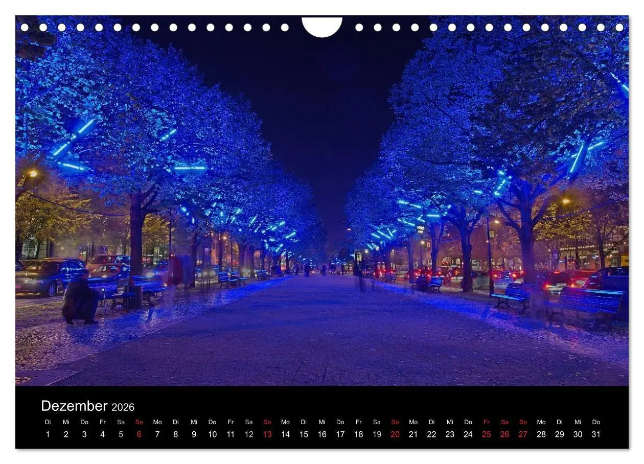 Bild: 9783516169706 | Berlin bei Nacht (Wandkalender 2026 DIN A4 quer), CALVENDO...