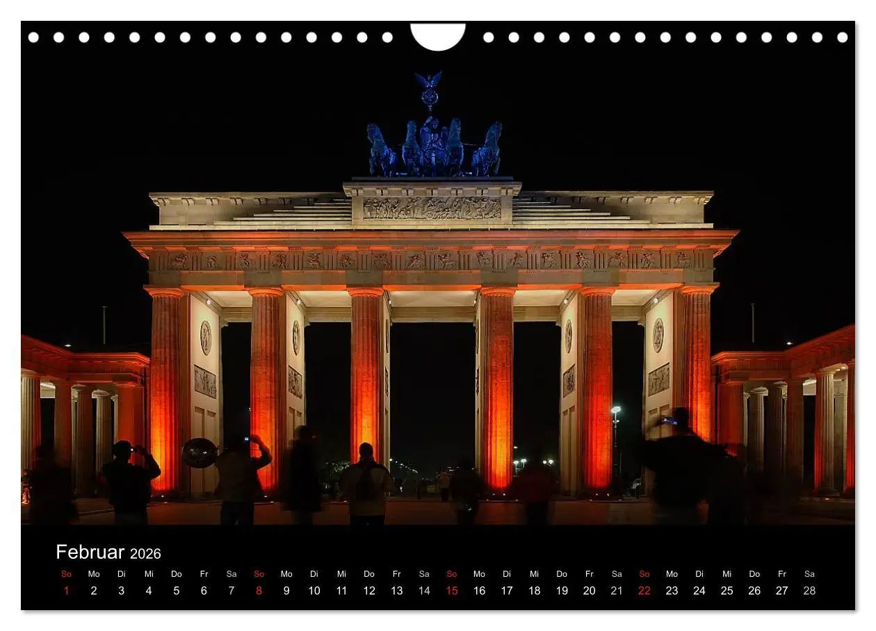 Bild: 9783516169706 | Berlin bei Nacht (Wandkalender 2026 DIN A4 quer), CALVENDO...