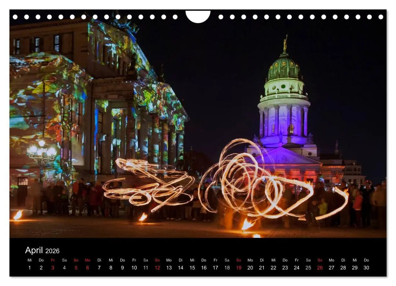 Bild: 9783516169706 | Berlin bei Nacht (Wandkalender 2026 DIN A4 quer), CALVENDO...