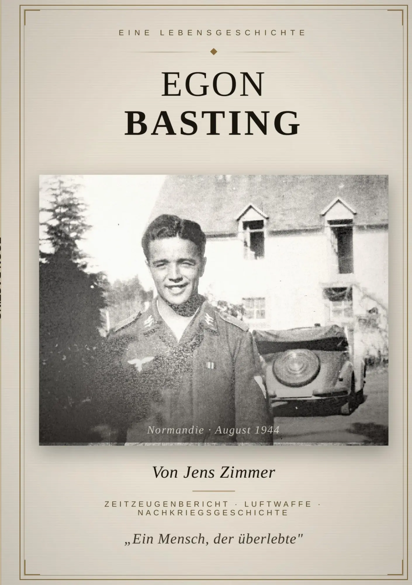 Cover: 9783695749706 | Egon Basting | Geschichte eines Luftwaffen-Soldaten im 2. Weltkrieg