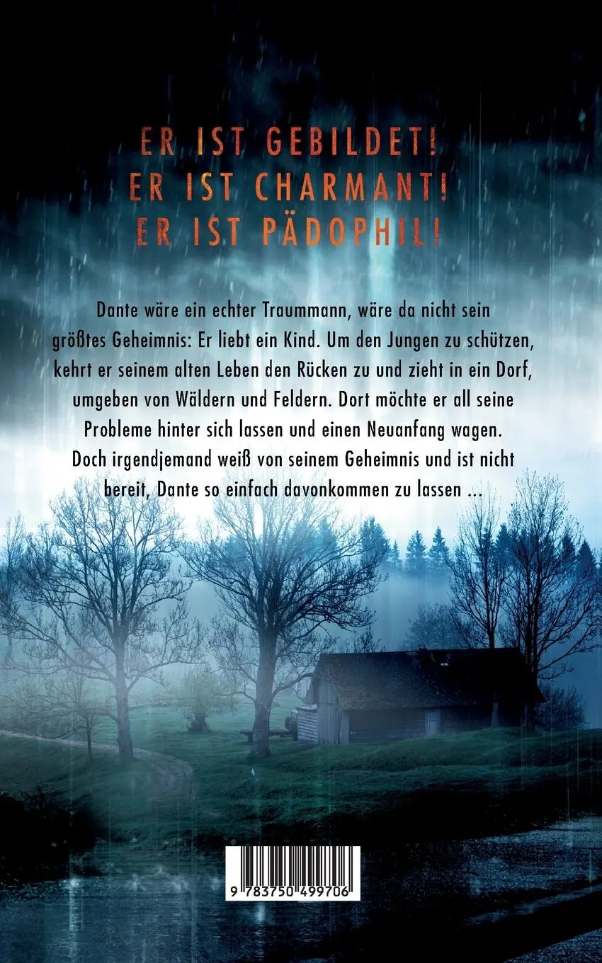 Rückseite: 9783750499706 | Dantes Strafe | Thriller | Hanna Hagen | Taschenbuch | 314 S. | 2020