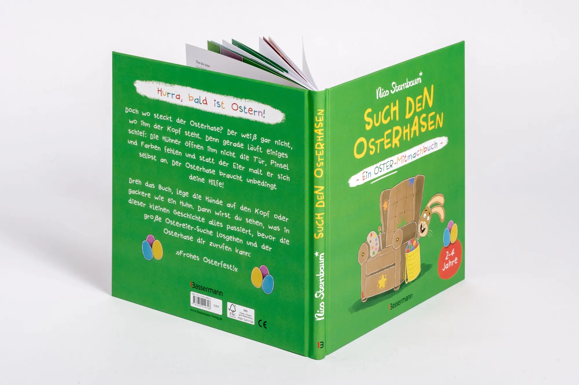 Bild: 9783809449706 | Such den Osterhasen. Ein Oster-Mitmachbuch. Zum Schütteln,...