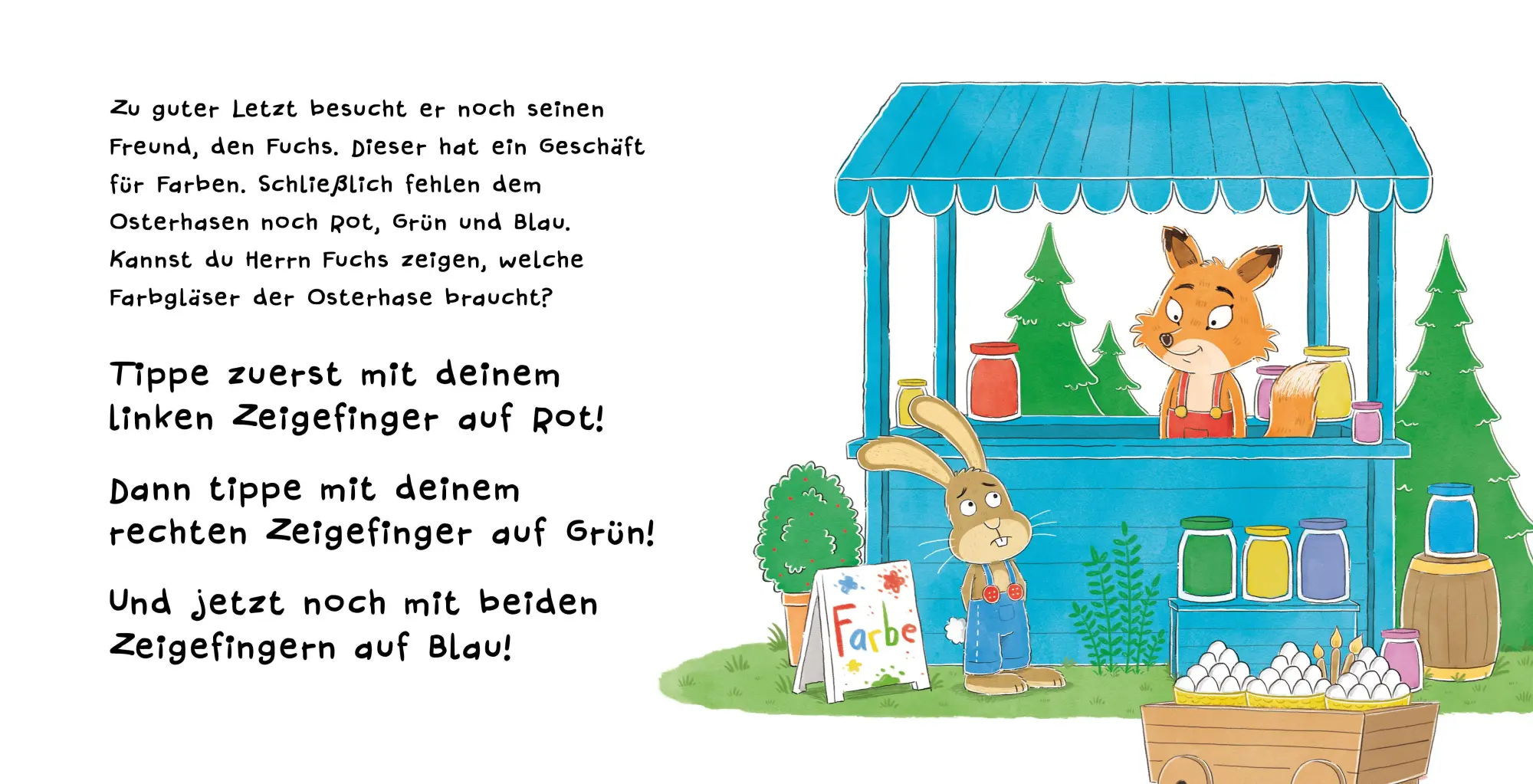 Bild: 9783809449706 | Such den Osterhasen. Ein Oster-Mitmachbuch. Zum Schütteln,...