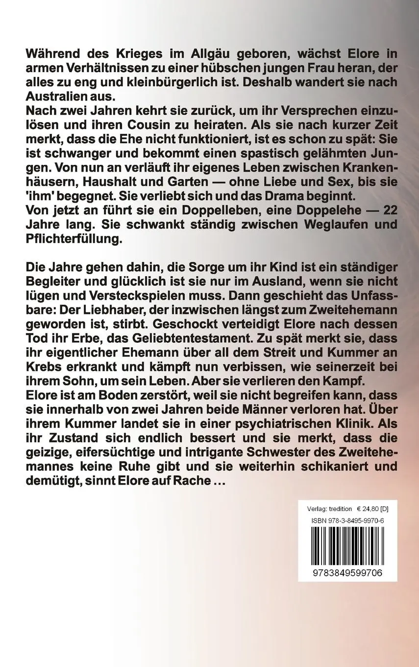 Rückseite: 9783849599706 | Doppelleben einer Geliebten | Ein Überlebenskampf mit Kind | Likas