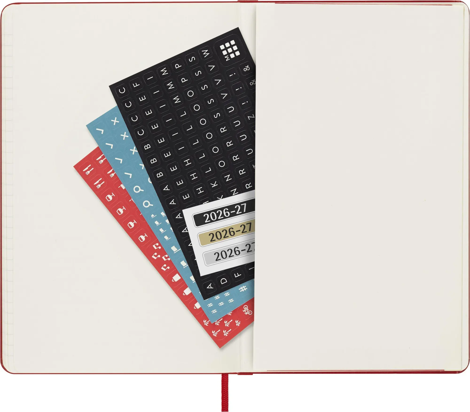Bild: 8056999279806 | Moleskine 18 Monate Wochen Notizkalender 2026/2027, L/A5, 1 Wo = 1...