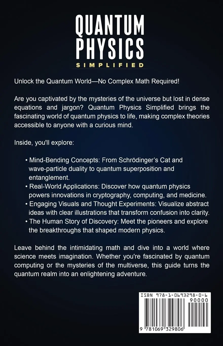 Rückseite: 9781069329806 | Quantum Physics Simplified | James Vast | Taschenbuch | Englisch
