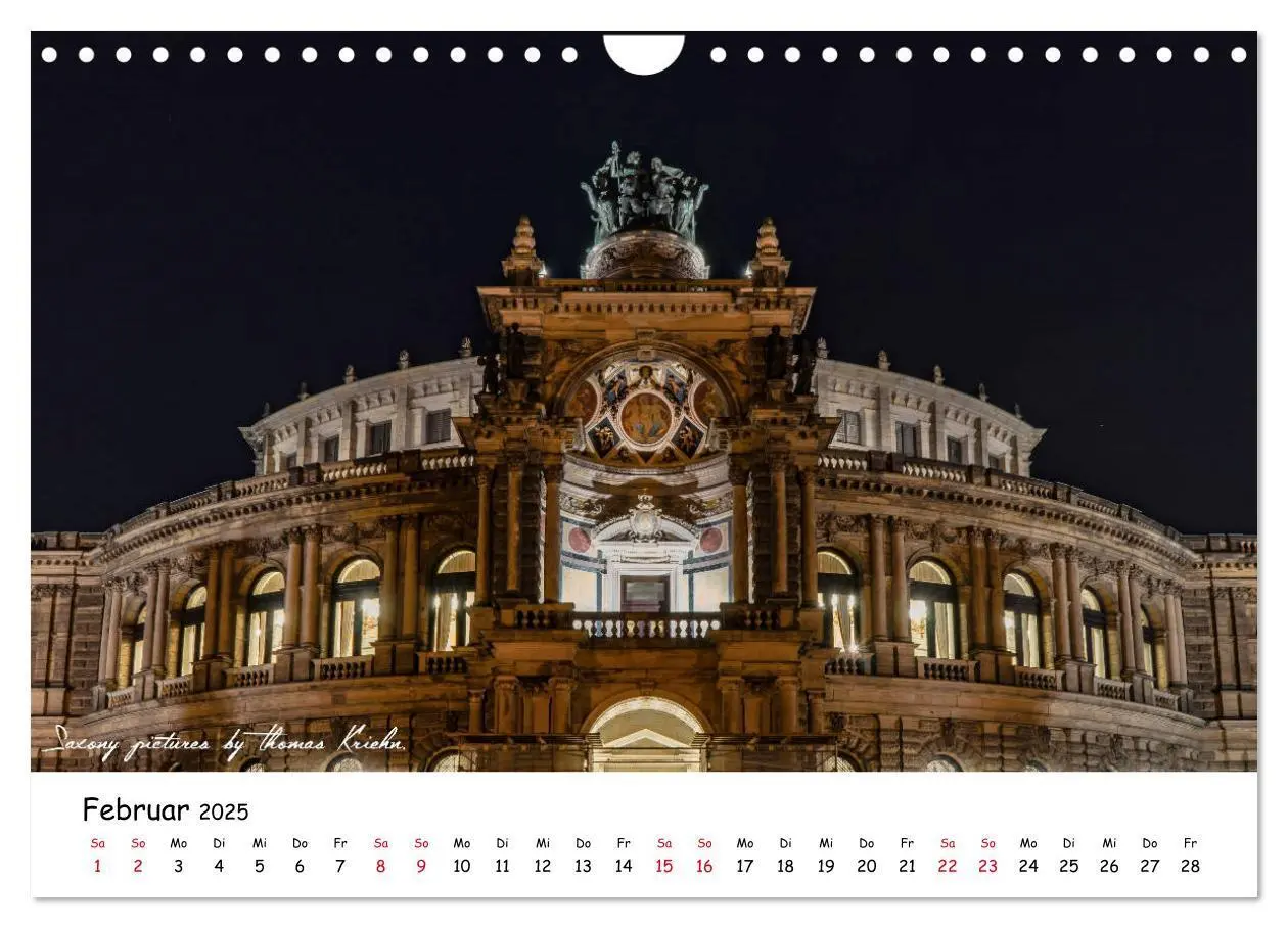 Bild: 9783435289806 | Dresden 2025 - Saxony Pictures by Thomas Kriehn (Wandkalender 2025...