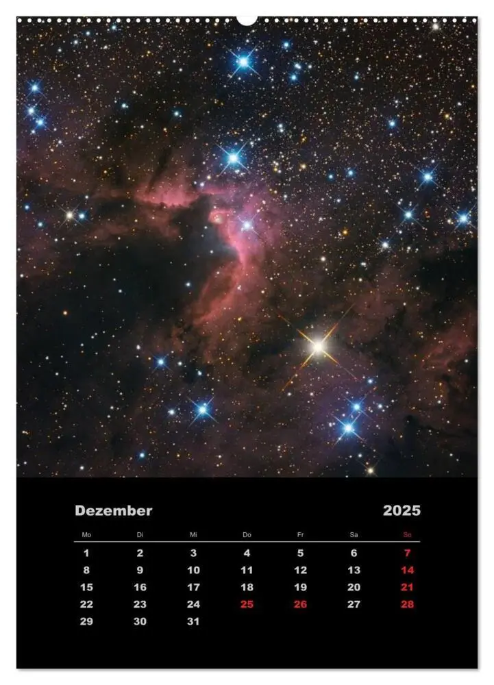 Bild: 9783457069806 | Astronomie 2025 (Wandkalender 2025 DIN A2 hoch), CALVENDO...