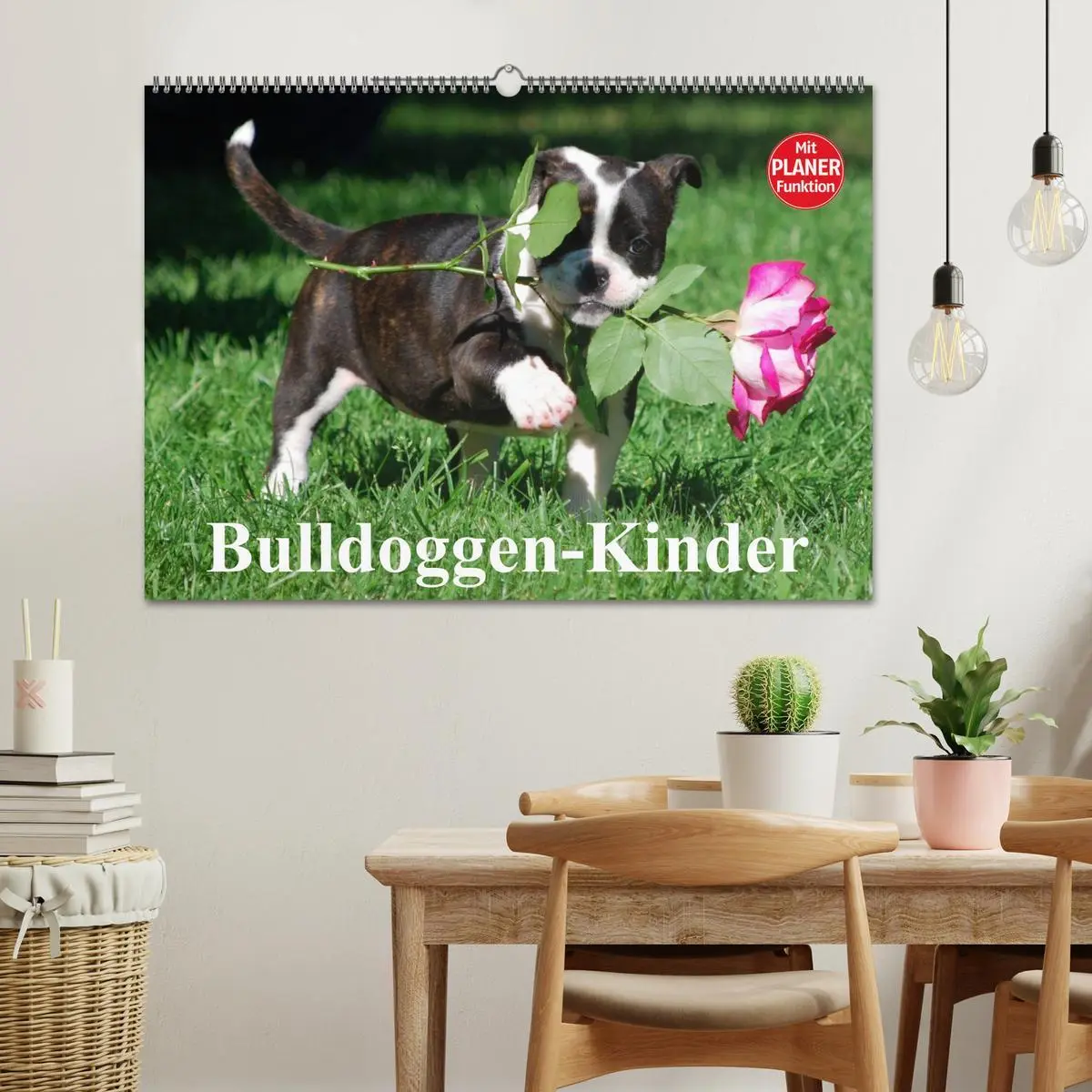 Bild: 9783457999806 | Bulldoggen-Kinder (Wandkalender 2026 DIN A2 quer), CALVENDO...