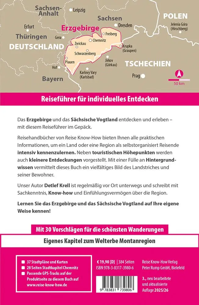Bild: 9783831739806 | Reise Know-How Reiseführer Erzgebirge und Sächsisches Vogtland | Krell