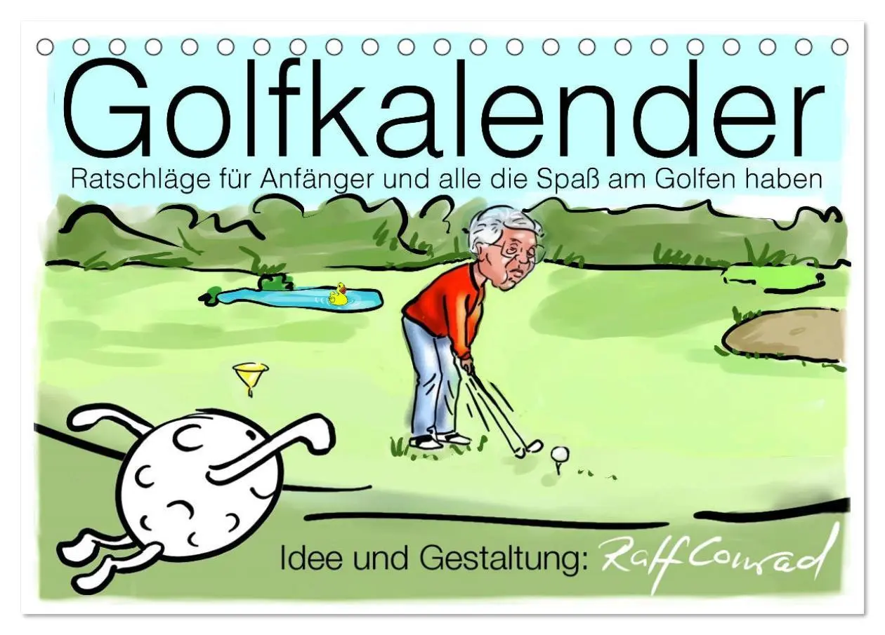 Cover: 9783457749906 | Golfkalender für Anfänger und alle die Spaß am Golfen haben...