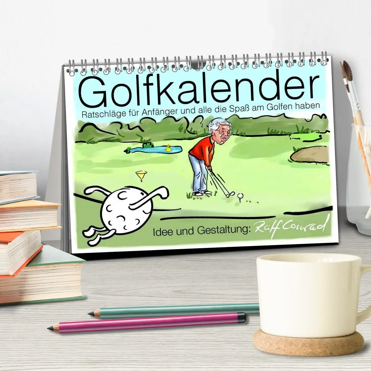 Bild: 9783457749906 | Golfkalender für Anfänger und alle die Spaß am Golfen haben...