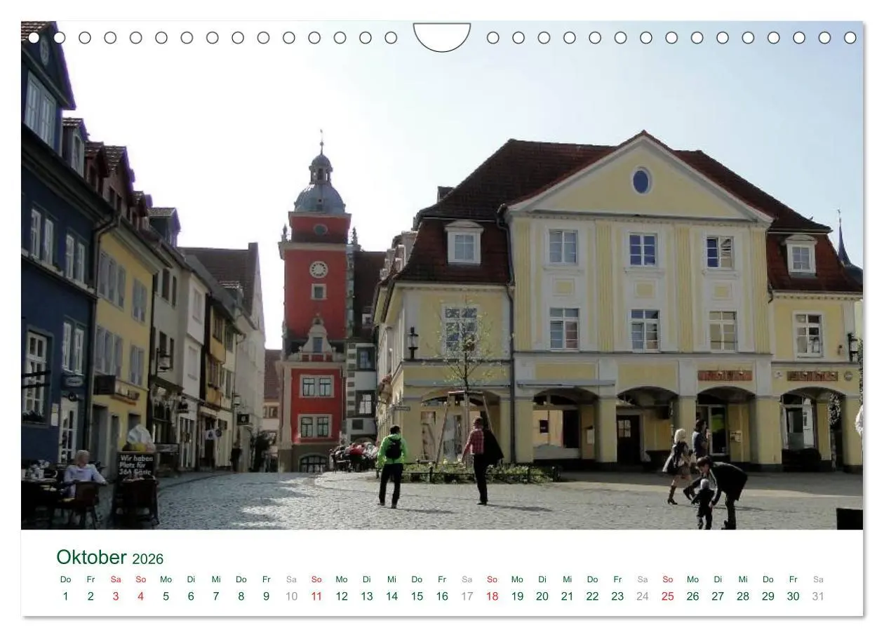 Bild: 9783516219906 | Residenzstadt GOTHA (Wandkalender 2026 DIN A4 quer), CALVENDO...