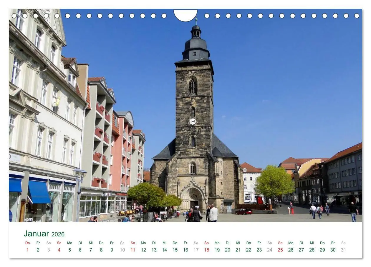 Bild: 9783516219906 | Residenzstadt GOTHA (Wandkalender 2026 DIN A4 quer), CALVENDO...