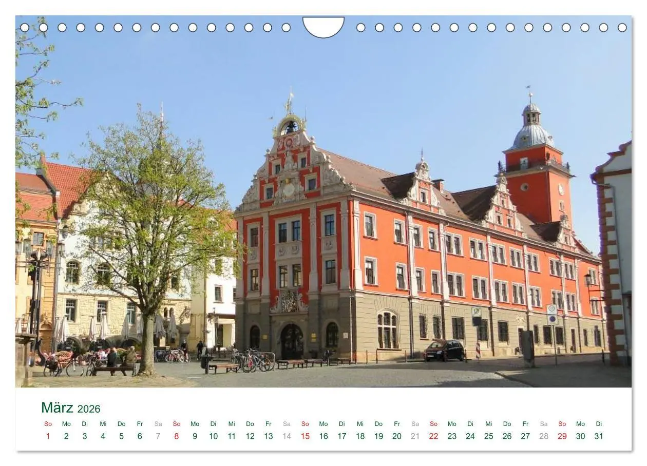 Bild: 9783516219906 | Residenzstadt GOTHA (Wandkalender 2026 DIN A4 quer), CALVENDO...