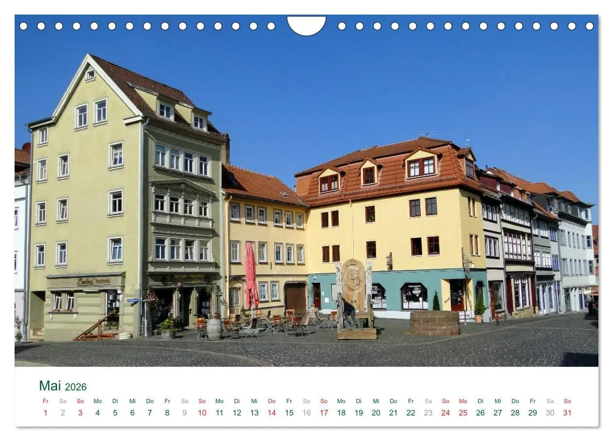 Bild: 9783516219906 | Residenzstadt GOTHA (Wandkalender 2026 DIN A4 quer), CALVENDO...